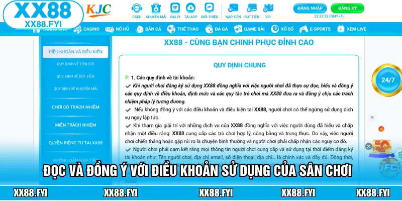 Bạn cần đọc kỹ và tuân theo những quy định sử dụng của đơn vị