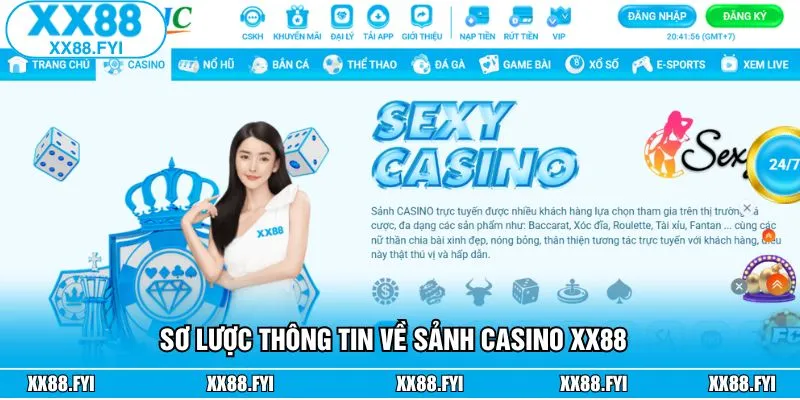 Casino XX88 sảnh chơi được ưa chuộng hàng đầu năm 2025 