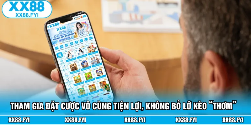 Tham gia cá cược chỉ với một chạm mà không cần tìm link